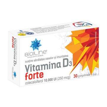 Vitamina D3 Forte, 30cpr - Helcor