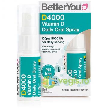 Vitamina D4000 Spray Oral 15ml