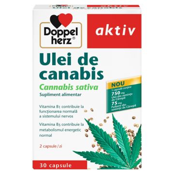 Doppelherz Aktiv Ulei de Canabis 30 Capsule