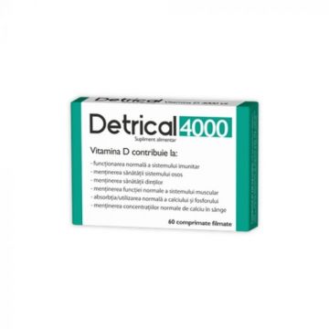 Zdrovit Detrical D3 4000UI x 60 Comprimate
