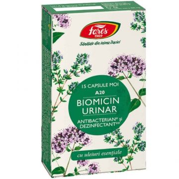 Biomicin Urinar, A20, 15 cps moi, Fares