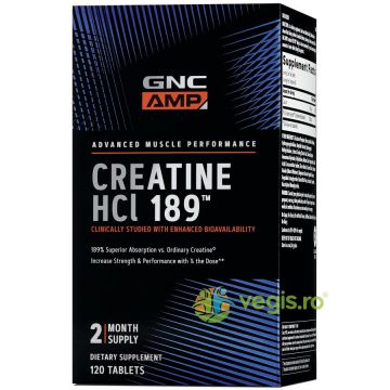 Creatina HCl 189 (Creatine) AMP 120tb