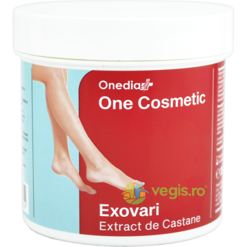 Crema Exovari pentru Picioare cu Castane One Cosmetic 250ml