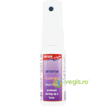 Detoxtab Oligosol - Spray Bucal Antitabac 30ml