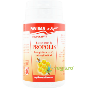 Extract Uscat de Propolis Imbogatit cu Vitamina C Proposalv 80g
