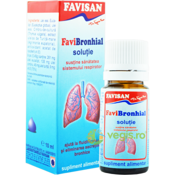 Favibronhial Solutie 10ml