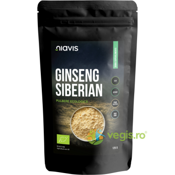 Ginseng Siberian Pulbere Ecologica/Bio 125g