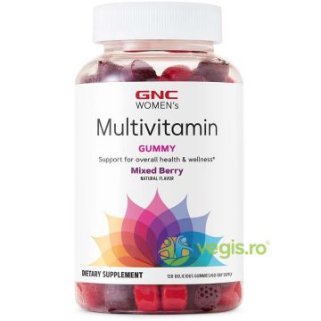 Multivitamine pentru Femei cu Aroma de Fructe de Padure (Women's Multivitamin Gummy) 120 jeleuri