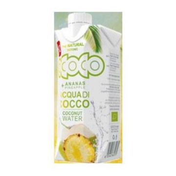 Apa de cocos cu suc de ananas eco-bio 330ml, Deco Italia