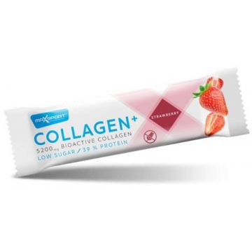 Baton proteic cu colagen+ si capsuni, 40g MAX SPORT