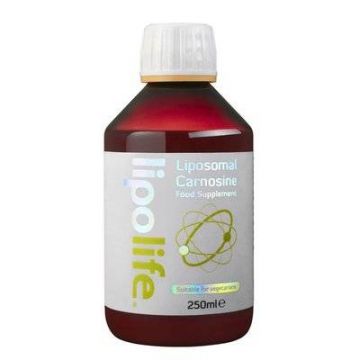 Carnosina lipozomala 250mcg/5ml, 250ml, Lipolife