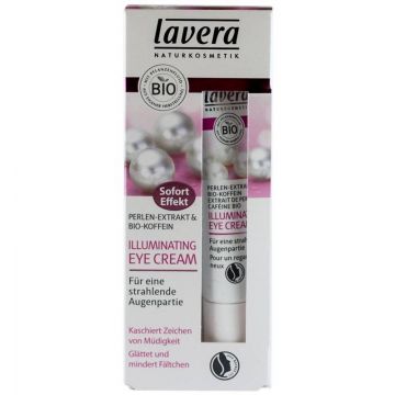 Crema de ochi iluminatoare antirid si anticearcan - Basis Sensitiv 15ml - Lavera