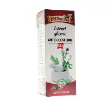 Extract Gliceric Anticolesterol 50ml - Ad Natura