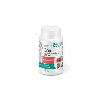 Goji Extract cu Vitamina C Naturala 30cps - Rotta Natura