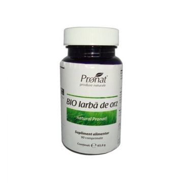 Iarba de orz – eco-bio 90 comprimate - Medicura - Pronat Iarba de orz – eco-bio 90 comprimate - Medicura - Pronat
