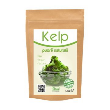 Kelp pulbere raw 250g - Obio