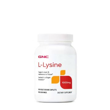L-LYSIne, 1000mg, 90 Capsule - GNC