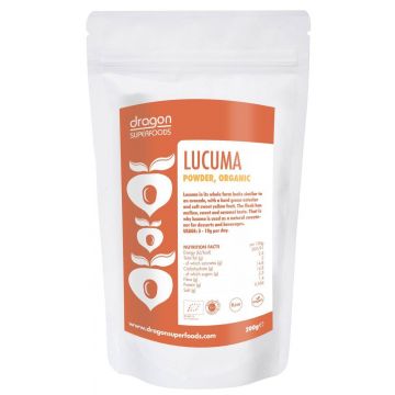 Lucuma pulbere raw eco-bio 200g - Dragon Superfoods