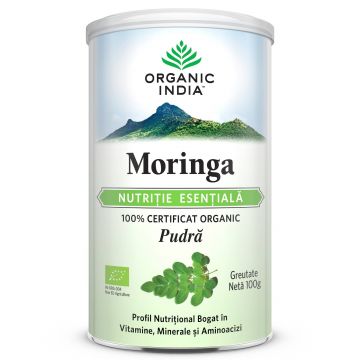 Moringa – pulbere 100g - eco-bio – Organic India
