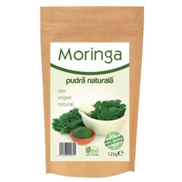 MORINGA pulbere raw bio 125g - OBio