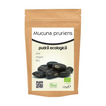 Mucuna pruriens pulbere eco-bio 125g - Obio