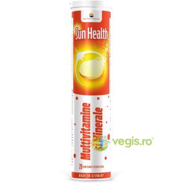 Multivitamine si Minerale Sun Health 20cpr efervescente