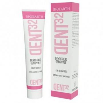 Pasta de dinti gel Bergaseed DENT32, 75ml - Bioearth