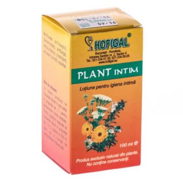 Plant Intim 100ml solutie - Hofigal