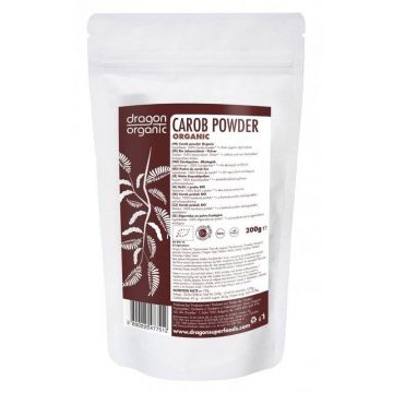 PUDRA DE CAROB (ROSCOVE) BIO 200g - Dragon Superfoods