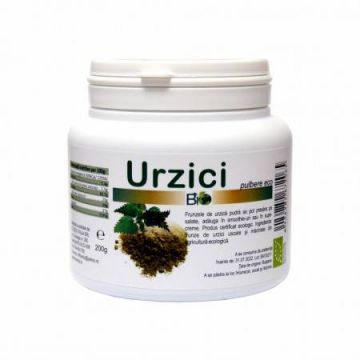 Pudra din frunze de urzici, eco-bio 200g - Deco Italia