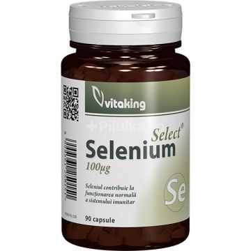 Seleniu 100Mcg 90 cps - VITAKING