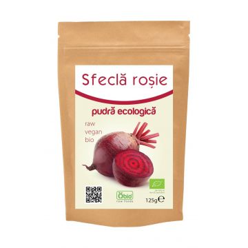 Sfecla rosie pudra eco-bio 125g - Obio