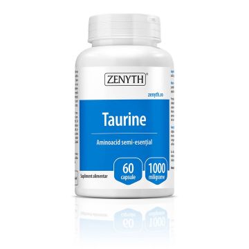 Taurine 100mg, 60cps - Zenyth