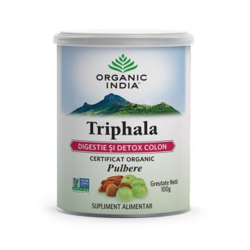 Triphala pulbere eco-bio - 100g - Organic India