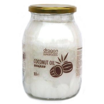 Ulei de cocos virgin eco-bio 1 litru - Dragon Superfoods