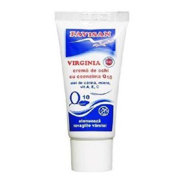 VIRGINIA CREMA DE OCHI CU COENZIMA Q10 bio 30ml, Favisan