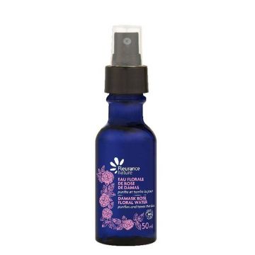 Apa florala de trandafiri de Damasc, 50ml - Fleurance Nature