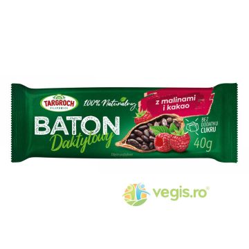 Baton din Curmale cu Zmeura si Cacao 40g