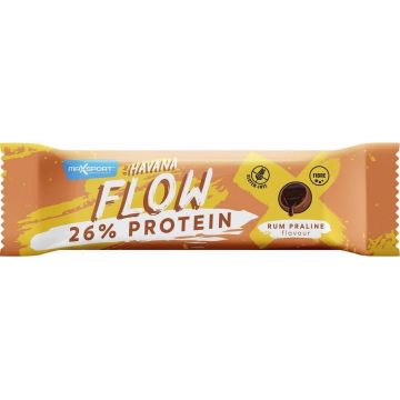 Baton proteic Havana FLOW 26% proteina, cu rom, 35g - Max Sport