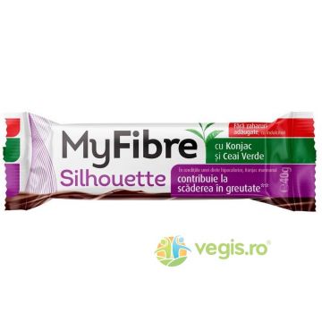 Baton Silhouette cu Konjac si Ceai Verde MyFibre 40g