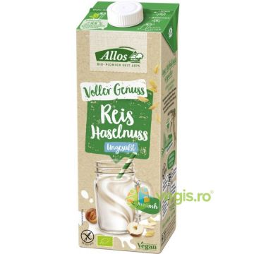 Bautura cu Orez si Alune fara Gluten si Lactoza Ecologic/Bio 1L