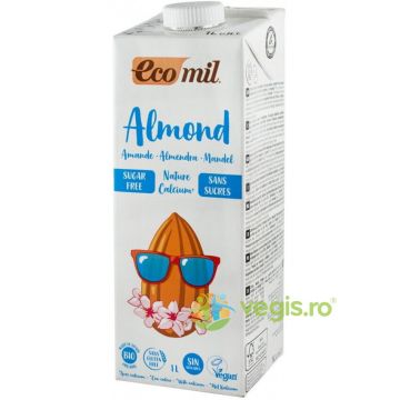 Bautura de Migdale cu Calciu fara Gluten Ecologic/Bio 1L Bautura de Migdale cu Calciu fara Gluten Ecologic/Bio 1L
