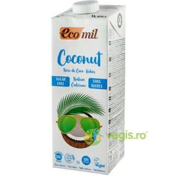 Bautura Vegetala de Cocos cu Calciu Natur fara Gluten Ecologic/Bio 1L