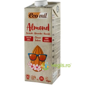 Bautura Vegetala de Migdale Clasica Natur fara Gluten Ecologic/Bio 1L