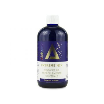 Extreme Mix, sinergie de aur, zinc si cupru coloidal 20ppm | Pure Alchemy