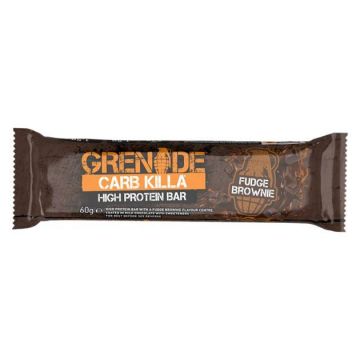 Fudge Brownie, Baton Proteic Cu Aroma De Prajitura Cu Ciocolata, 60g - Grenade