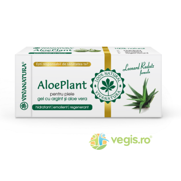 Gel Aloe Vera & Argint Coloidal AloePlant 20ml