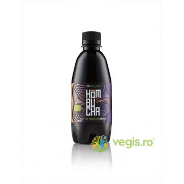 Kombucha cu Capsuni Raw Ecologica/Bio 330ml