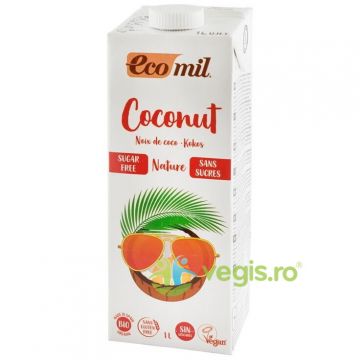 Lapte Vegetal (Bautura) de Cocos fara Zahar Ecologic/Bio 1L