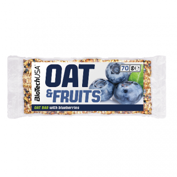 Oat and Fruits blueberry 70gr BiotechUSA